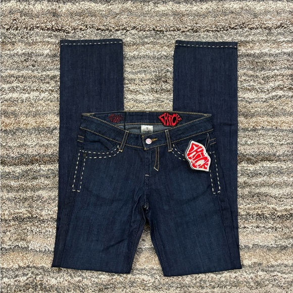 Y2K Low Rise Jeans Sz 25 NWT | Chick By Nicky Hilton Low Rise Mini Bootcut Jeans - Picture 3 of 16